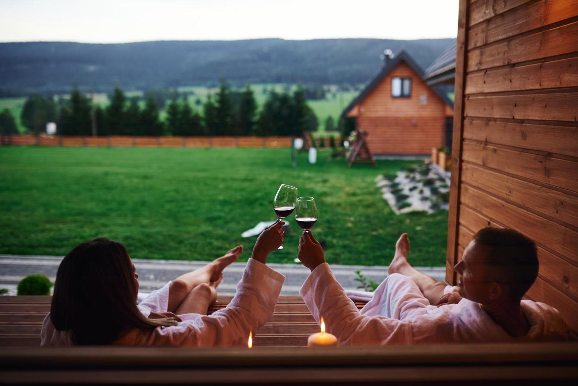 Osada Orlica Klimatyczne Domki Z Widokiem Na Gory I Termalnym Spa Sauna Jacuzzi 4 Km Od Zieleniec Ski Arena Lasowka Eksteriør bilde