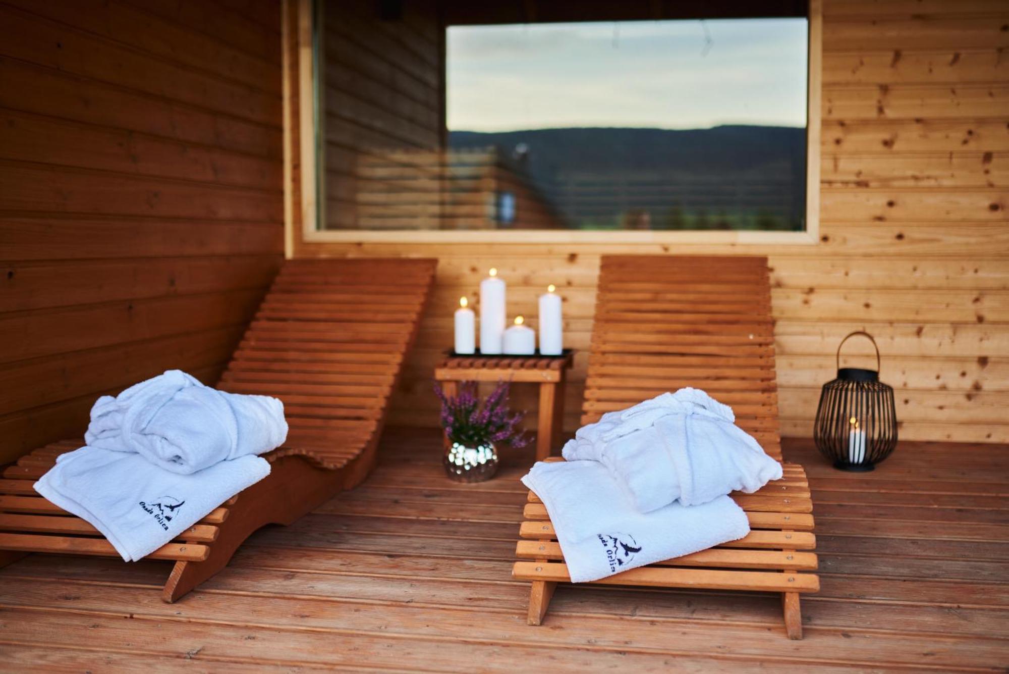 Osada Orlica Klimatyczne Domki Z Widokiem Na Gory I Termalnym Spa Sauna Jacuzzi 4 Km Od Zieleniec Ski Arena Lasowka Eksteriør bilde