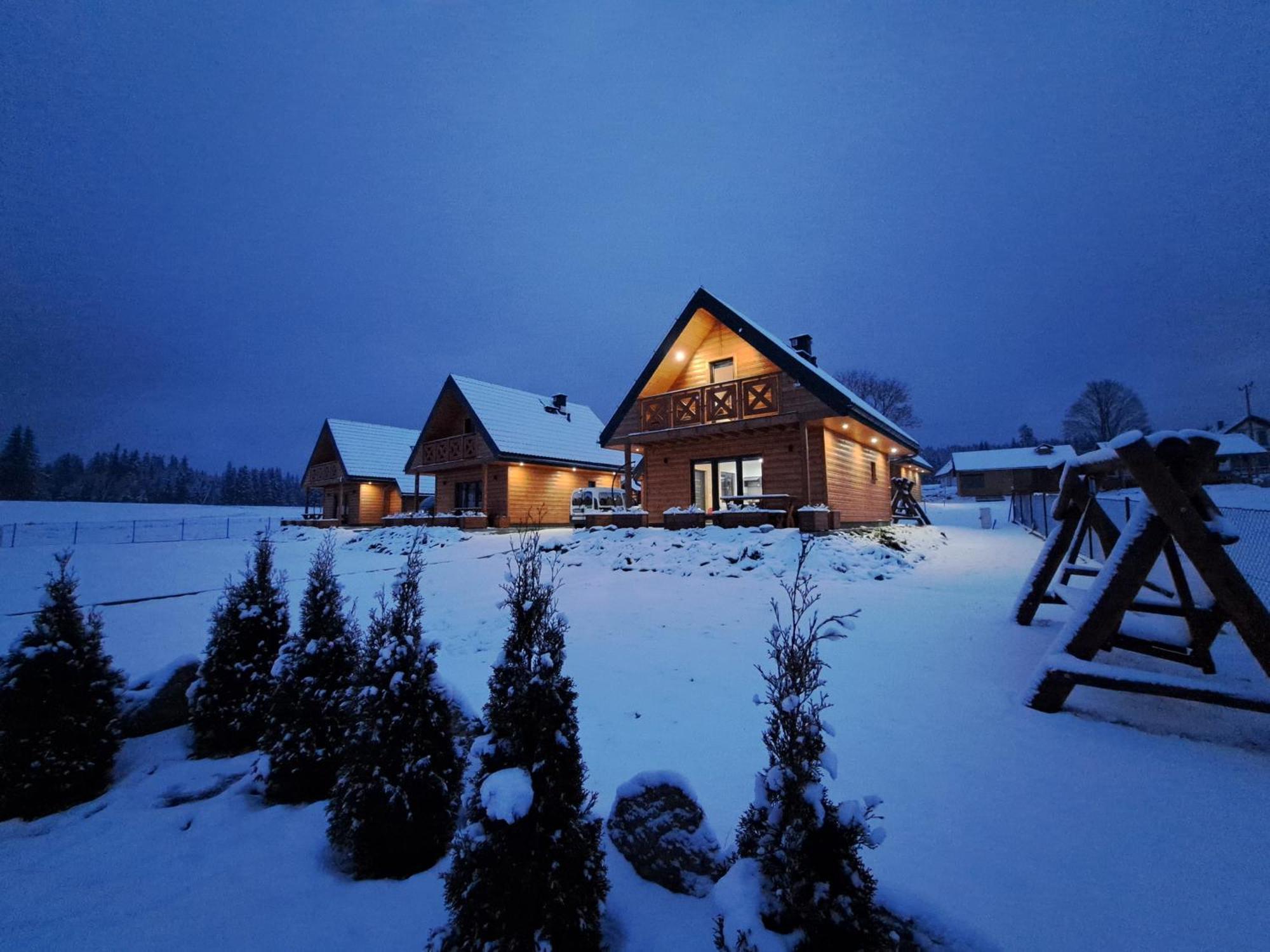 Osada Orlica Klimatyczne Domki Z Widokiem Na Gory I Termalnym Spa Sauna Jacuzzi 4 Km Od Zieleniec Ski Arena Lasowka Eksteriør bilde