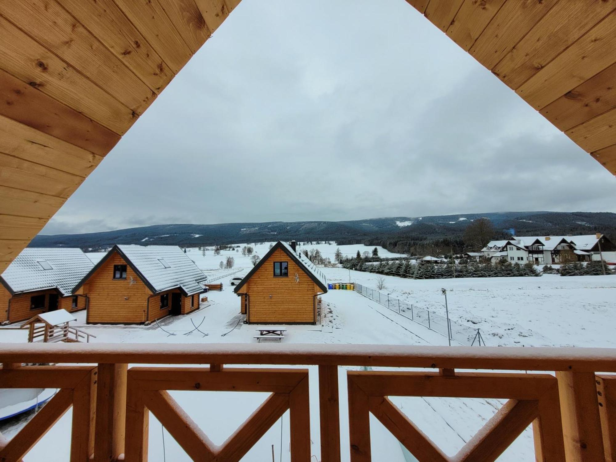 Osada Orlica Klimatyczne Domki Z Widokiem Na Gory I Termalnym Spa Sauna Jacuzzi 4 Km Od Zieleniec Ski Arena Lasowka Eksteriør bilde